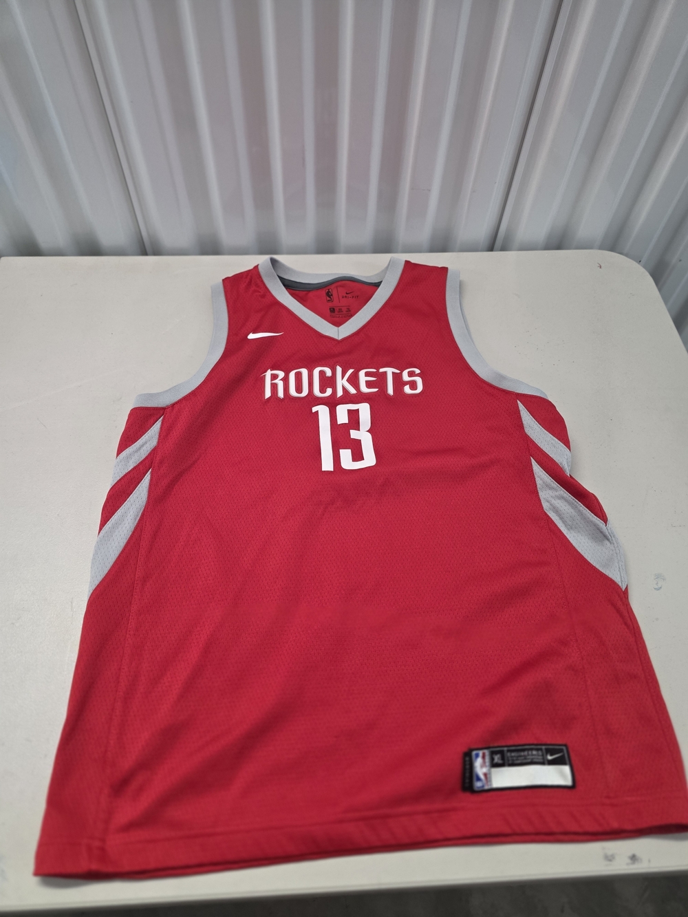 Youth Houston Rockets James Harden XL (18/20) Jersey (Red) Nike Dri-Fit